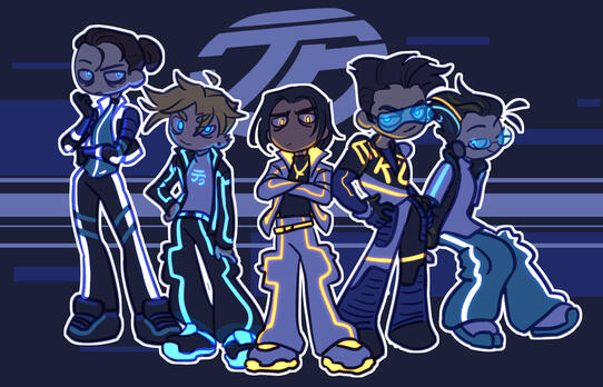 Cartoon Shaded + Extra characters