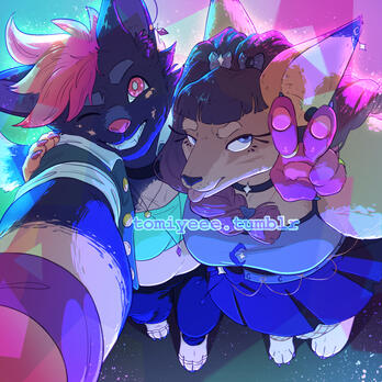 Shaded + Extra character